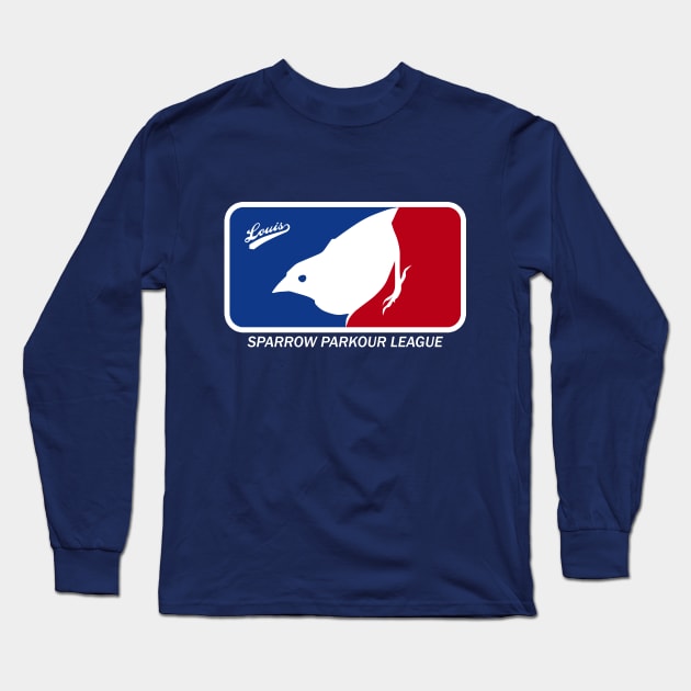 Sparrow Parkour League Long Sleeve T-Shirt by skuat